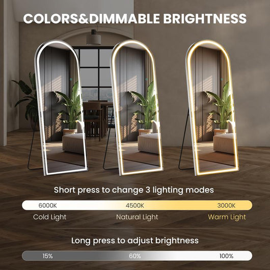 Full Length LED Mirror