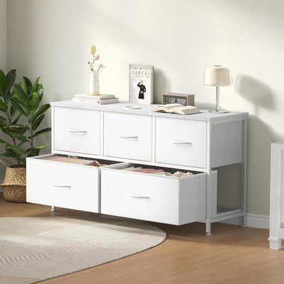 5-Drawer Fabric Storage Tower Dresser