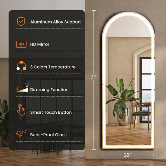 Full Length LED Mirror