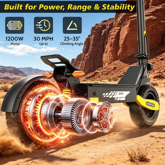 EOEOTWO 1200W Off Road Electric Scooter