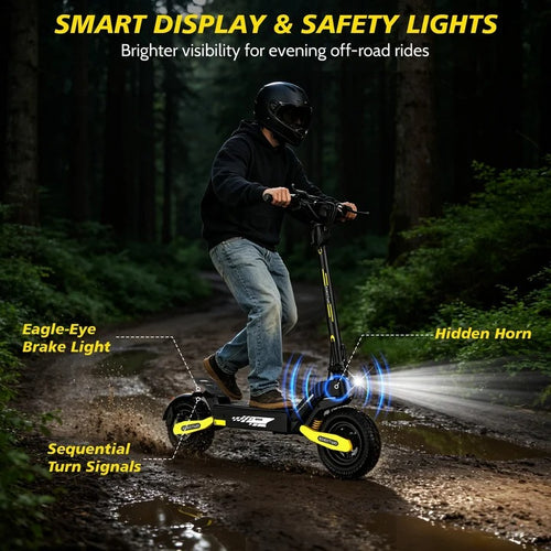 EOEOTWO 1200W Off Road Electric Scooter