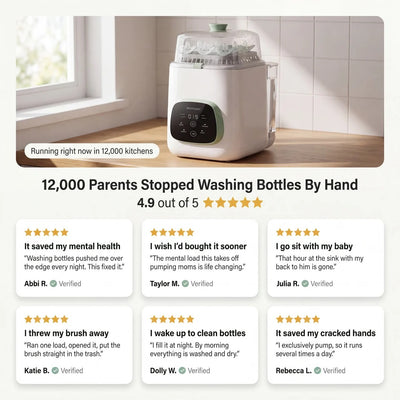 Never Wash Another Bottle By Hand Again