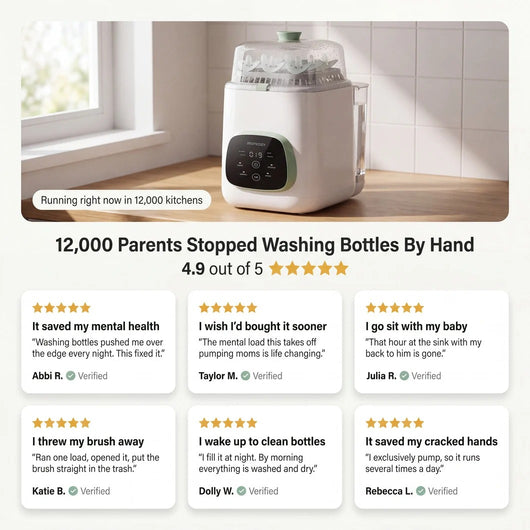 Never Wash Another Bottle By Hand Again