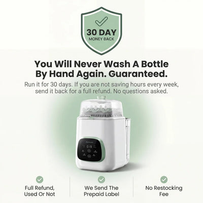 Never Wash Another Bottle By Hand Again