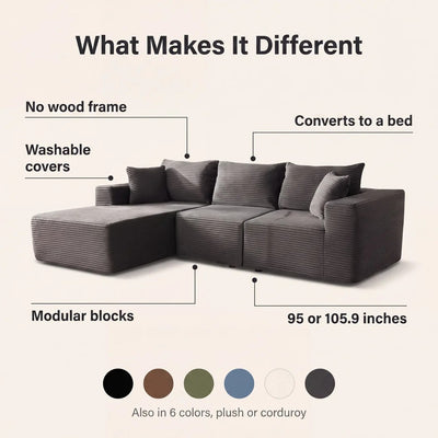The Softest Couch You'll Ever Own — At A Price You Can Actually Afford