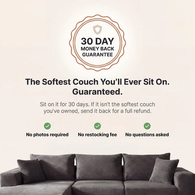 The Softest Couch You'll Ever Own — At A Price You Can Actually Afford