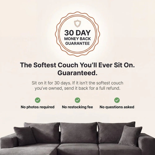 The Softest Couch You'll Ever Own — At A Price You Can Actually Afford